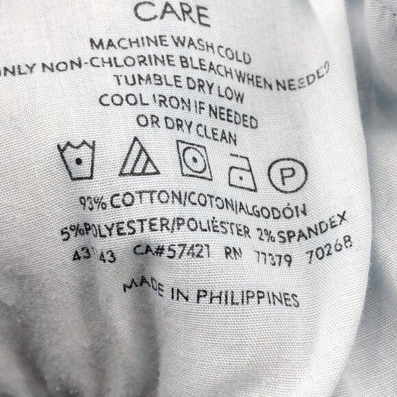 Ann Taylor Blue Skinny Jeans | Mid Rise, Size 4 - Picture 5 of 7